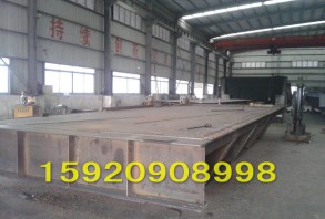 水庫用鋼制平板水閘生產現(xiàn)場