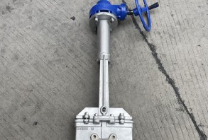 不銹鋼渦輪刀型閘閥